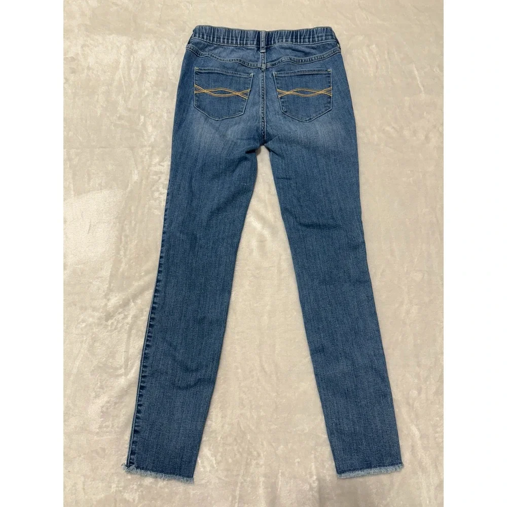 Abercrombie Kids High Rise Jean Legging False Button Fly Pants Girls Size‎ 11/12